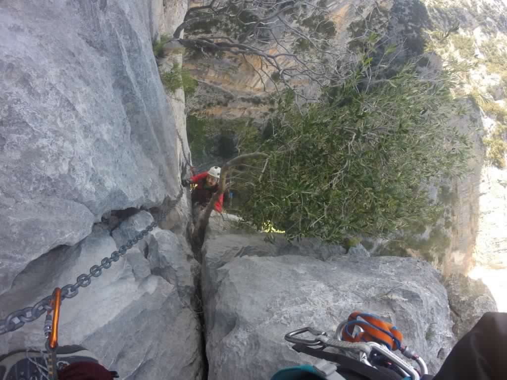 Da Oliena: Via Ferrata Badde Pentumas nel Supramonte — photo 3
